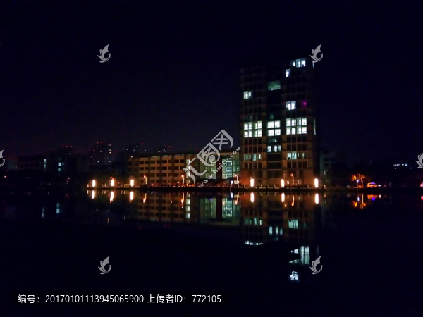 夜晚的城市