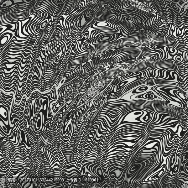 黑白線條抽象背景,無分層