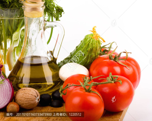 橄欖油和西紅柿