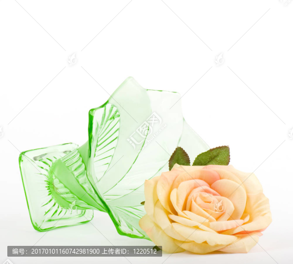 美麗的玫瑰花瓶