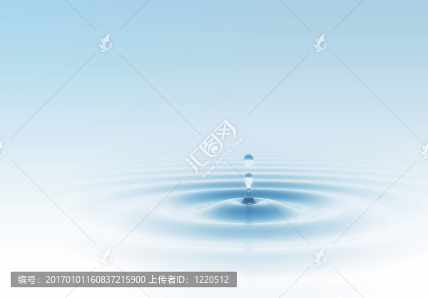水滴藍