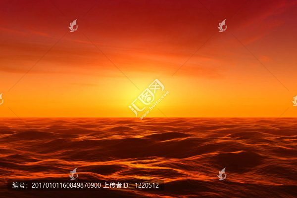 紅色的海洋
