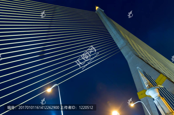 在黃昏rama8橋