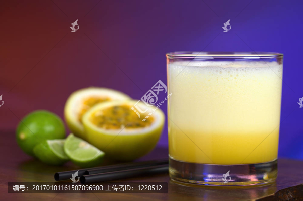 maracuya酸；一個(gè)受歡迎的秘魯雞尾酒