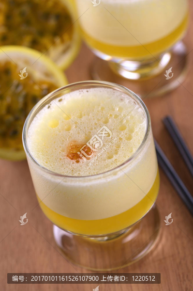 maracuya酸；一個(gè)受歡迎的秘魯雞尾酒