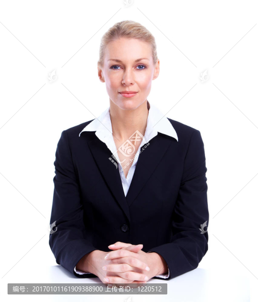 會(huì)計(jì)業(yè)務(wù)女性。