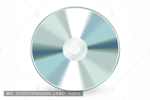White孤立光盤