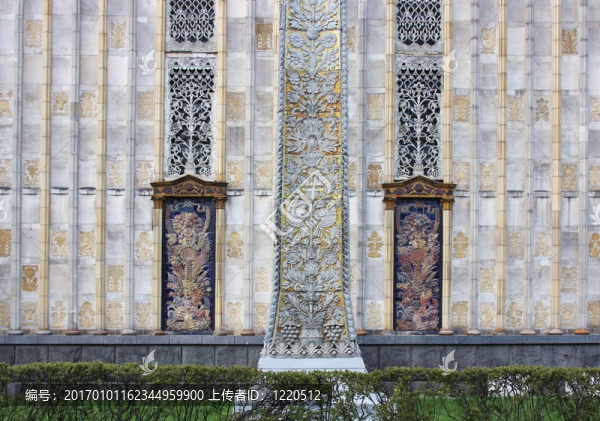 美麗建筑的碎片