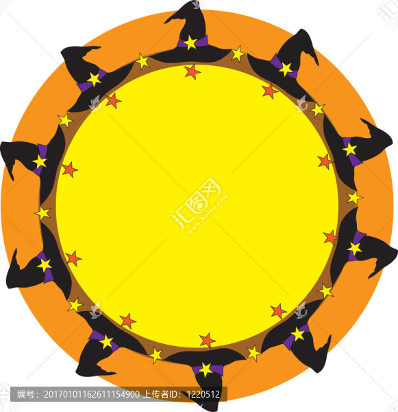 女巫帽花環(huán)-匯圖網(wǎng) www.fosd68.com 女巫帽花環(huán)