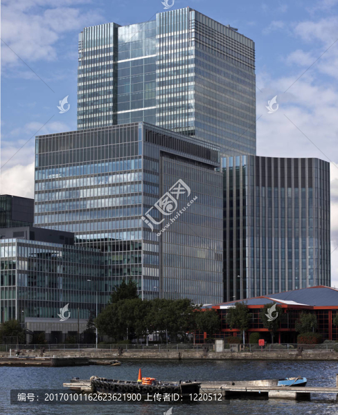 在canry碼頭現代建筑