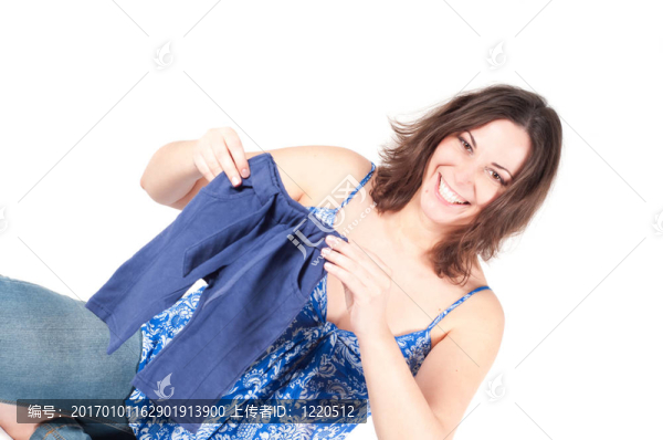 漂亮孕婦畫像