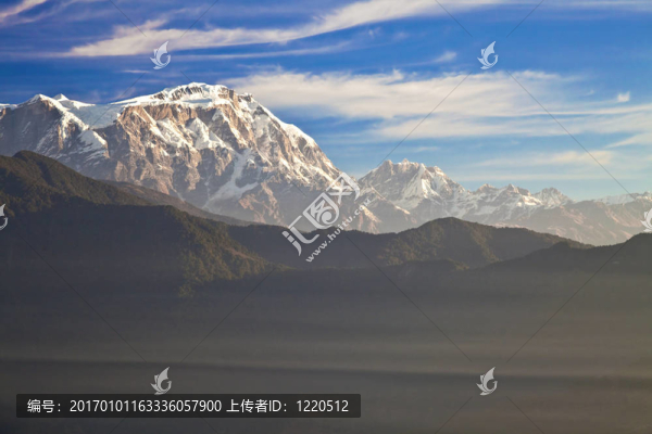 安裝lamjung雪山在黎明
