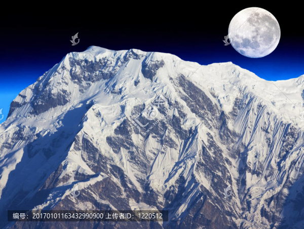 安納布爾納山南、Moon