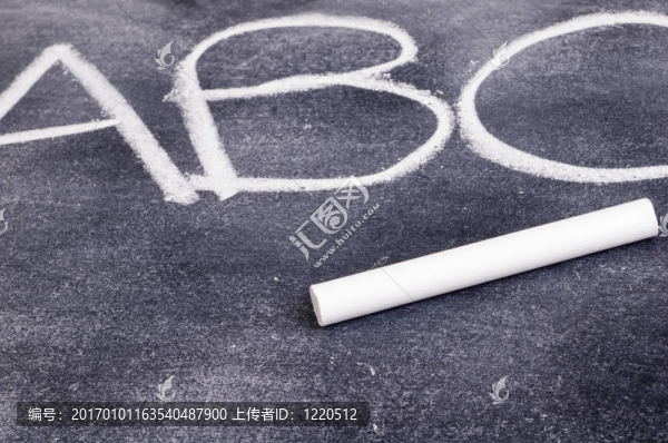 ABC在黑板