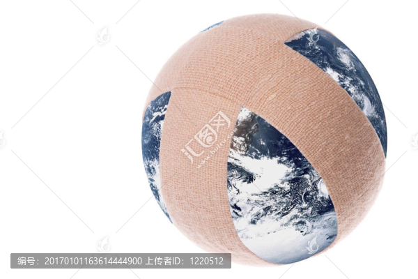 纏著繃帶的地球宏觀分離