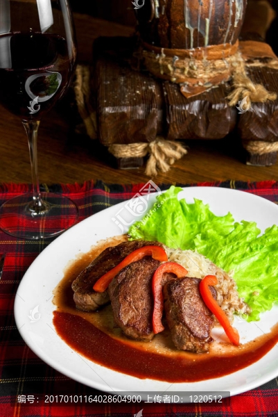該肉烤