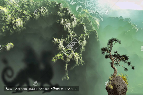 迷霧中的龍影