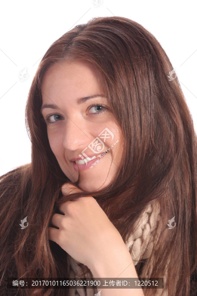 美麗的年輕女人