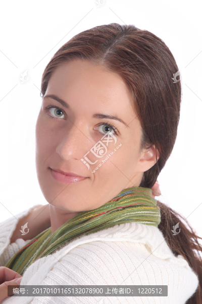 美麗的年輕女人