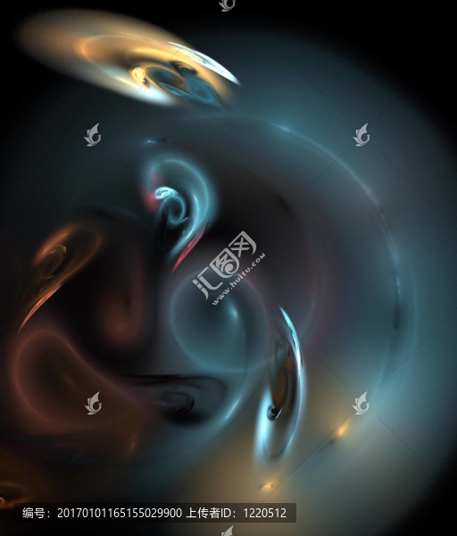 黑色數(shù)字分形