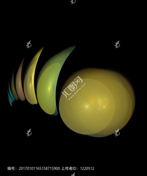黑色數(shù)字分形