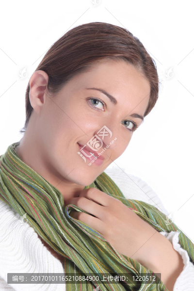 美麗的年輕女人