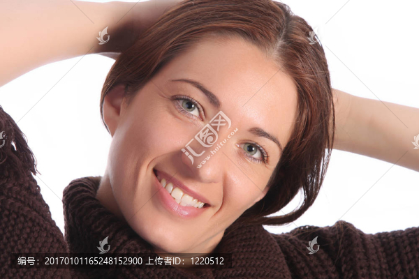 美麗的年輕女人
