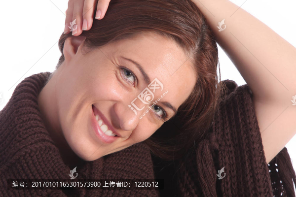 美麗的年輕女人