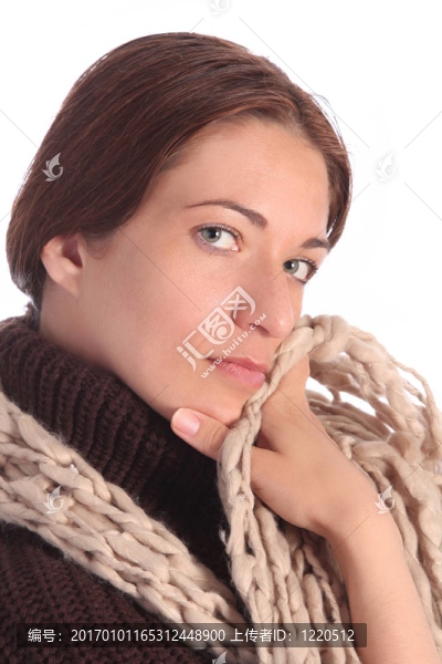 美麗的年輕女人