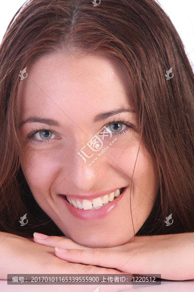 美麗的年輕女人