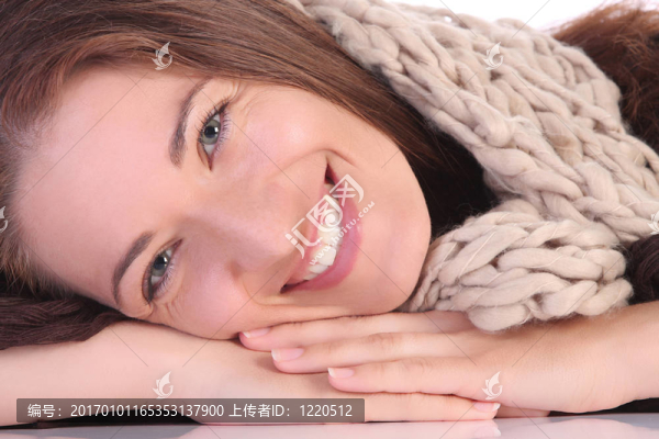 美麗的年輕女人