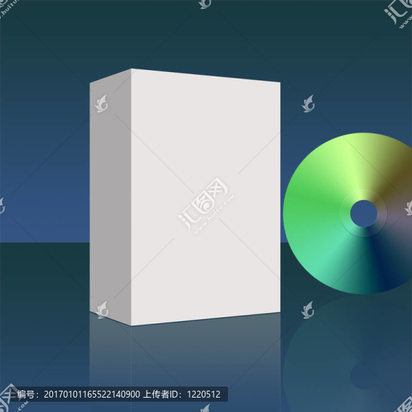 空白空盒和DVD