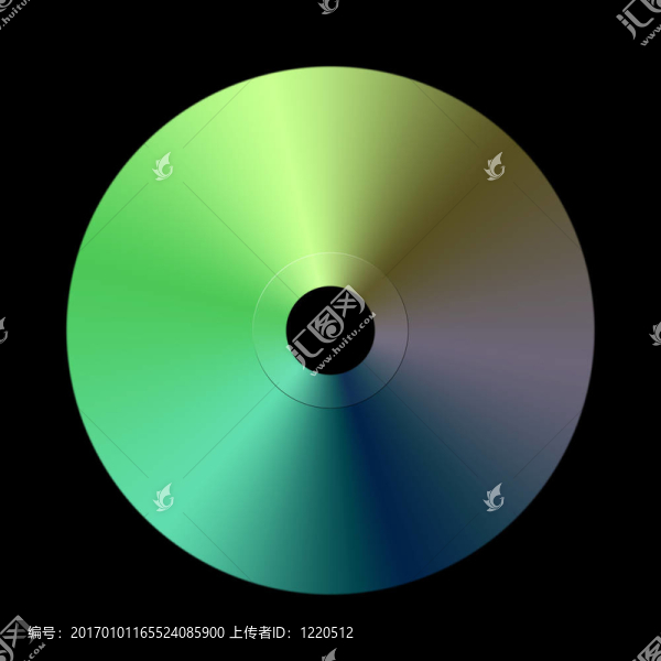 空白的DVD