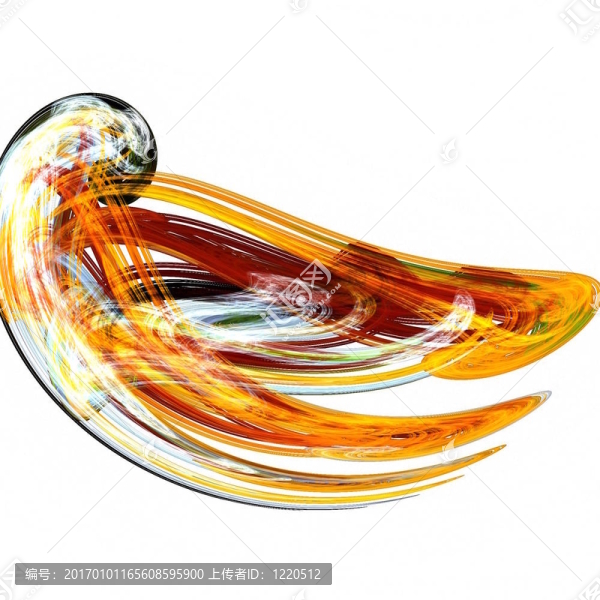 白色數(shù)字分形