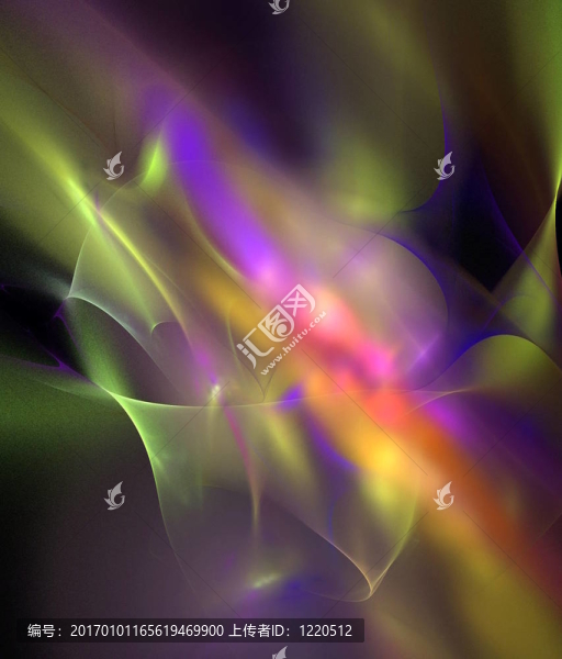 黑色數(shù)字分形