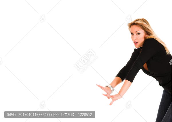 年輕的女人