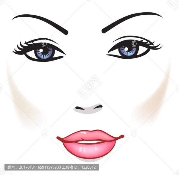 美女臉；美女寫真