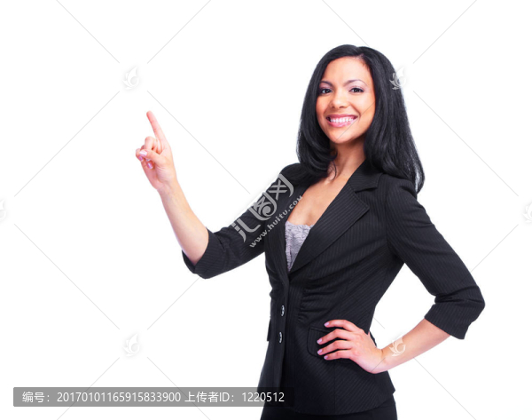 年輕商業(yè)女性。
