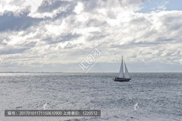海洋上的云