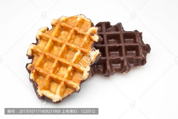 兩個(gè)巧克力片