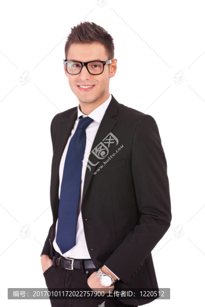 自信的現(xiàn)代商人