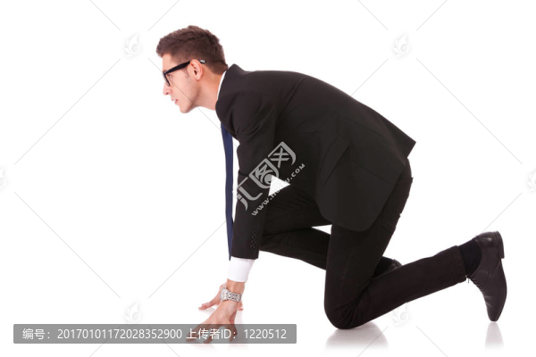 起跑線上的商人