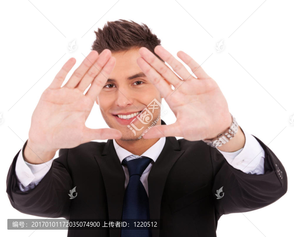 商人手框架
