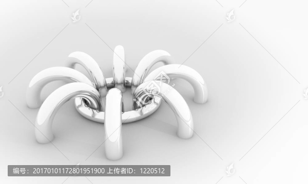 抽象背景；鉻環(huán)