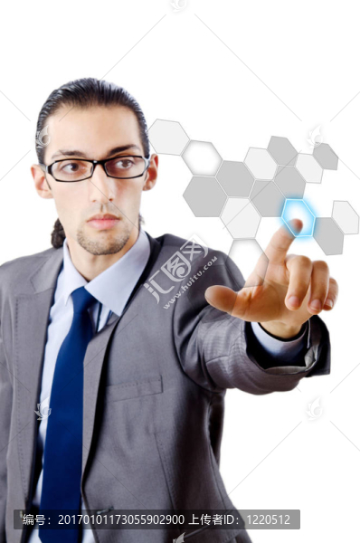 商家按下虛擬按鈕
