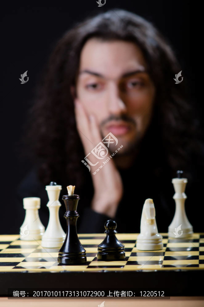 棋手玩他的游戲