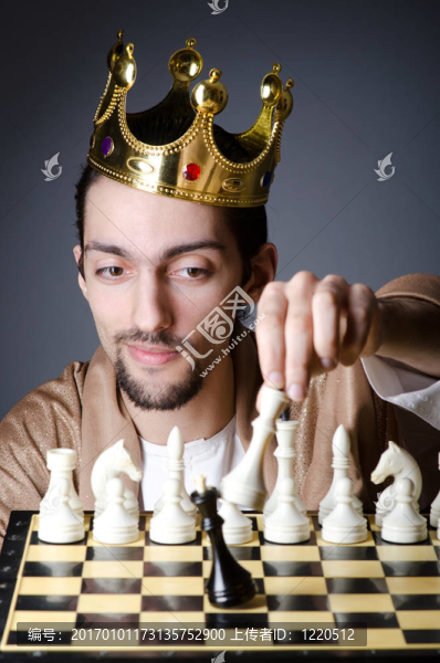 棋手玩他的游戲