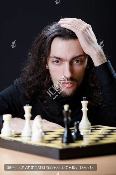 棋手玩他的游戲