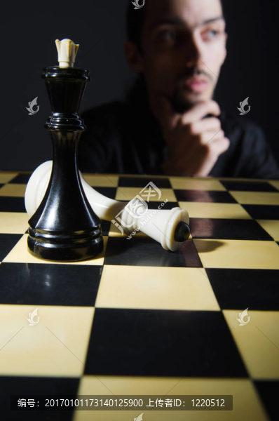 棋手玩他的游戲