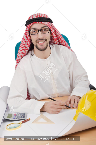 年輕的阿拉伯建筑師